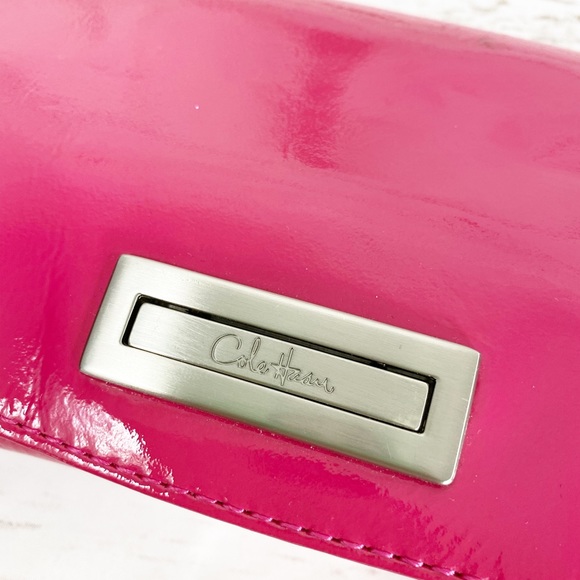 Cole Haan Hot Pink Large Clutch Purse - Picture 3 of 8